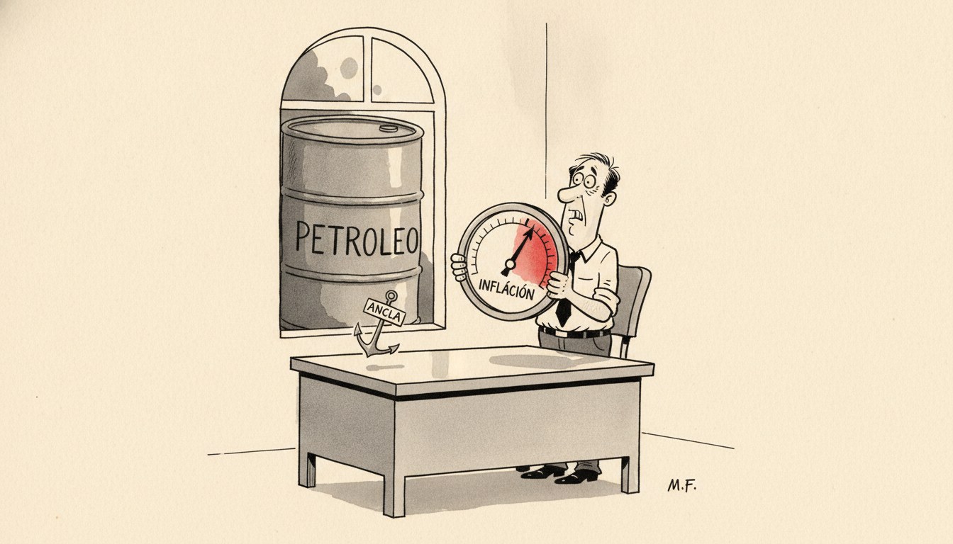 Petróleo sube y complica el ancla cambiaria de Milei