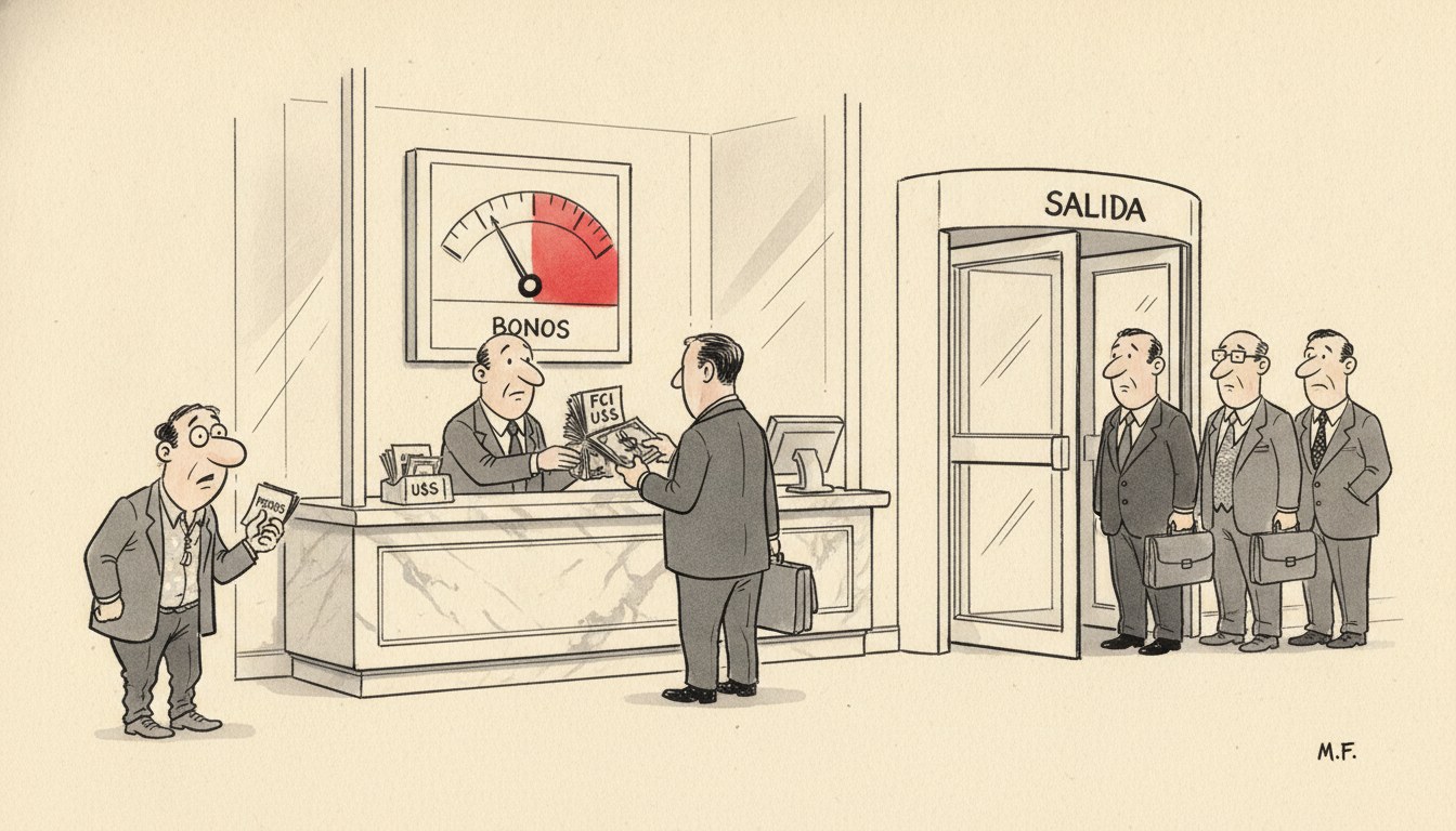 Presión sobre el dólar y rescate de FCI en divisas — dudas sobre continuidad del rumbo