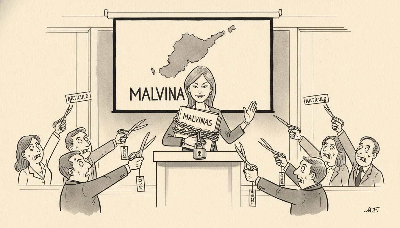 El paquete indivisible de Malvinas expone el control de agenda oficialista